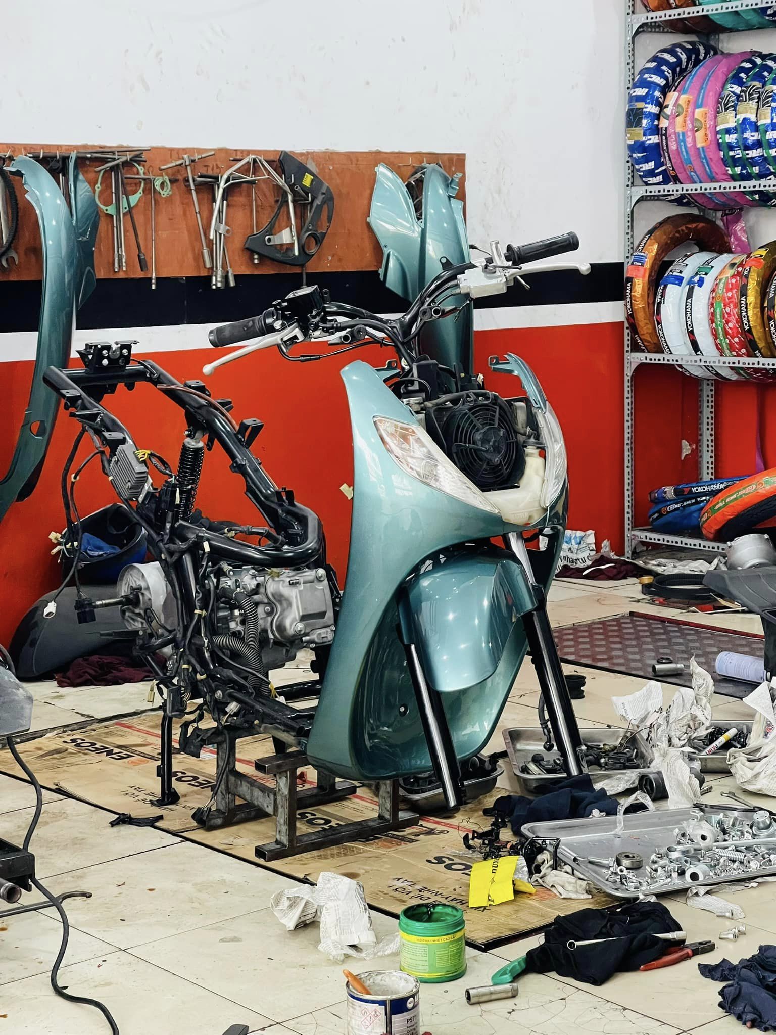 Sửa xe Honda SH Ý