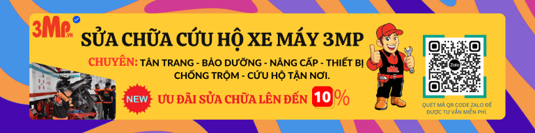  Chi Nhánh 3MP Các Tiệm Sửa Xe Máy Uy Tín