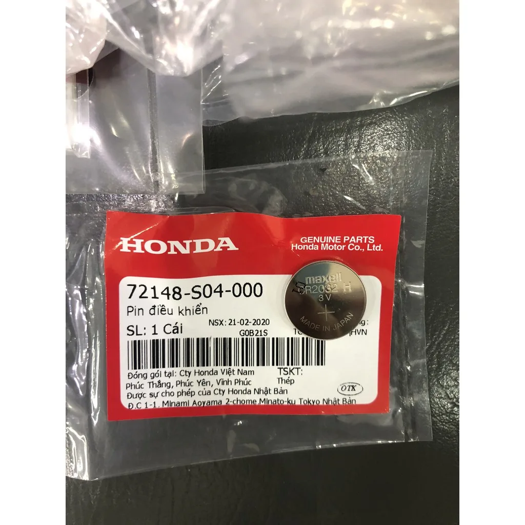 Thay Pin khóa smartkey chính hãng honda