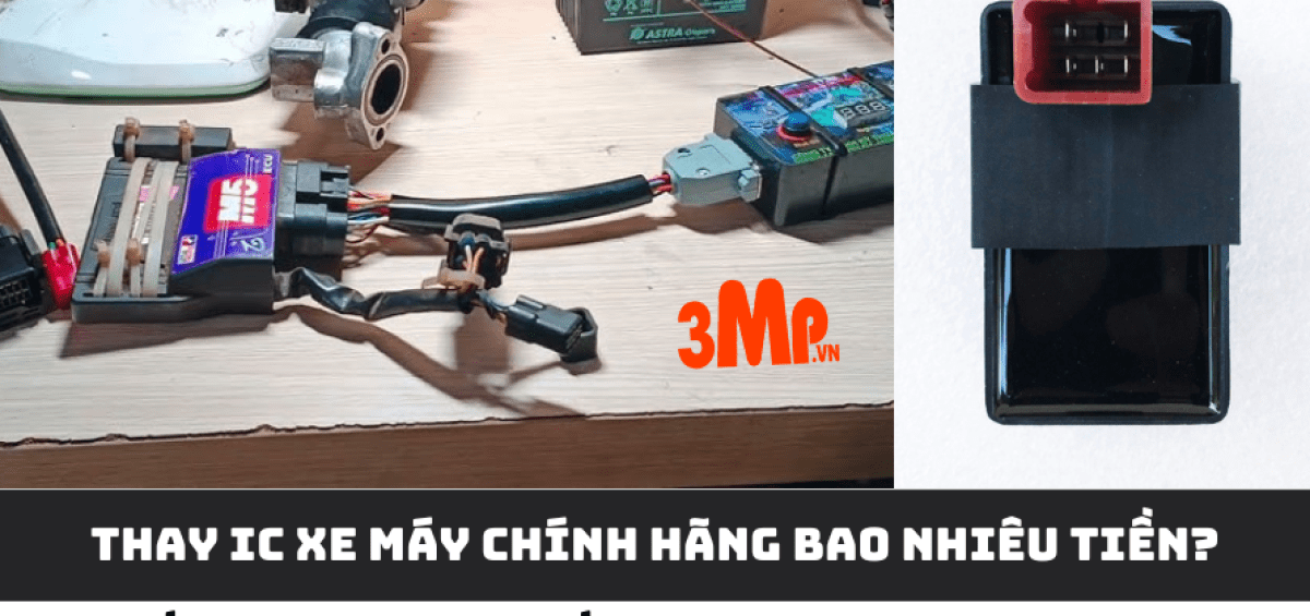 Thay IC xe máy chính hãng bao nhiêu tiền?