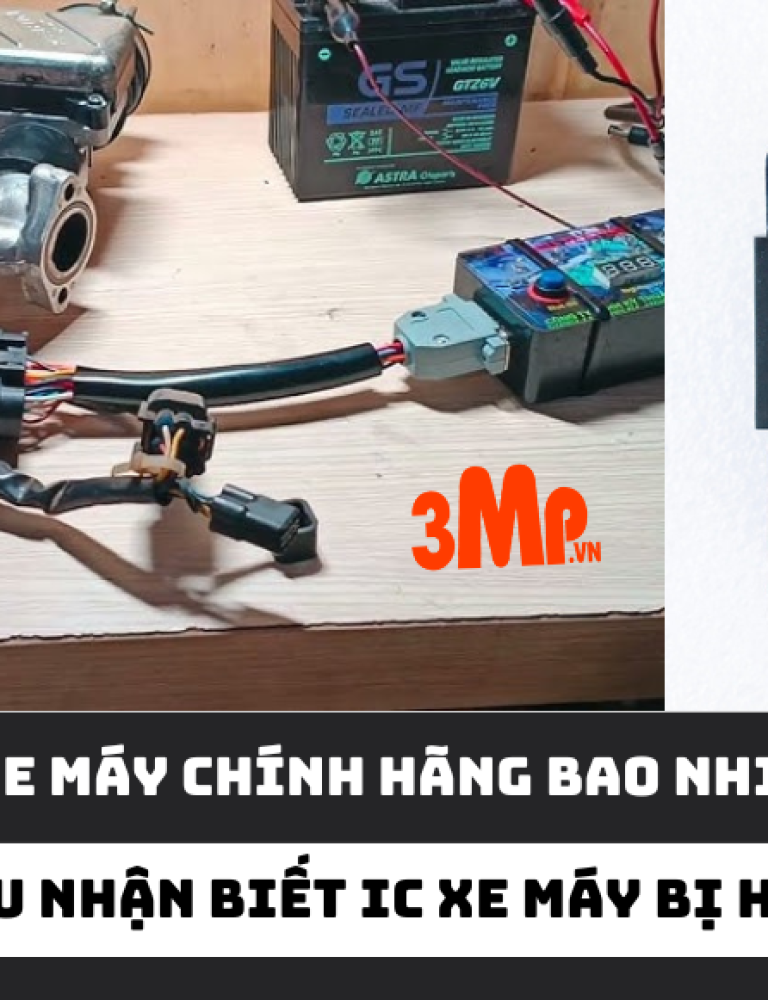 Thay IC xe máy chính hãng bao nhiêu tiền?