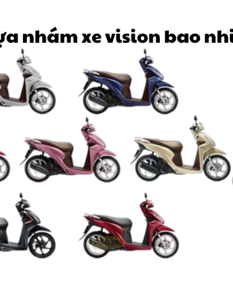 Dàn nhựa nhám xe vision bao nhiêu tiền