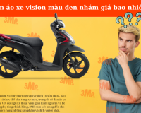 Dàn áo xe vision màu đen nhám bao nhiêu