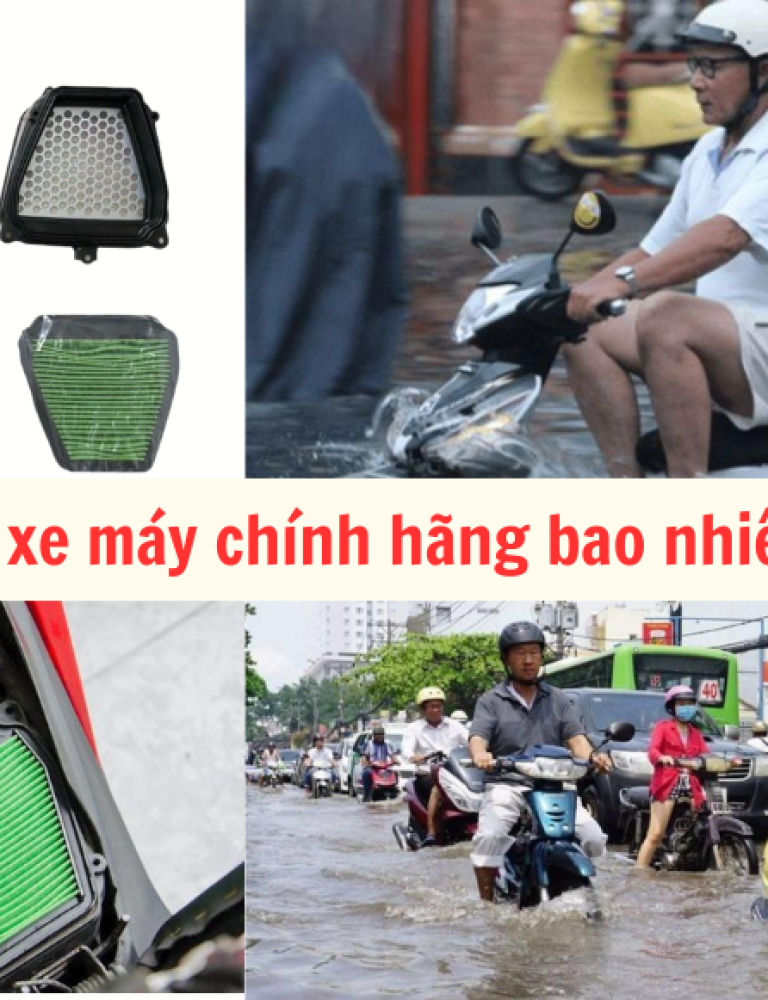 Lọc gió xe airblade chính hãng bao nhiêu tiền?