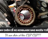 Thay chén cổ xe airblade bao nhiêu tiền?