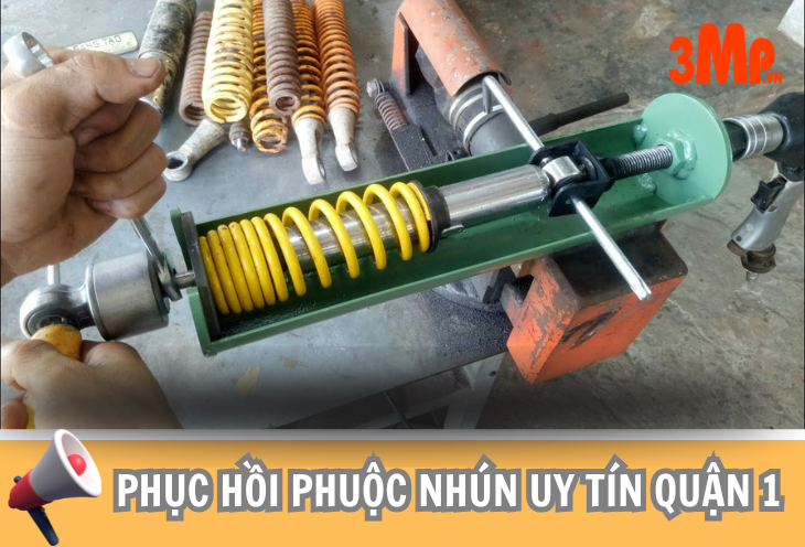 Phục hồi phuộc nhún xe máy uy tín quận 1