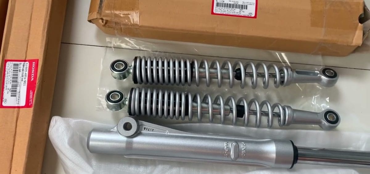 PHUỘC SAU XE WAVE ALPHA CHÍNH HÃNG