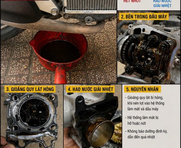 Xe Hao Nhớt, Hao Nước Giải Nhiệt: Dấu Hiệu Cảnh Báo Sớm và Cách Xử Lý Hiệu Quả 20 hao nhớt và hao nước giải nhiệt